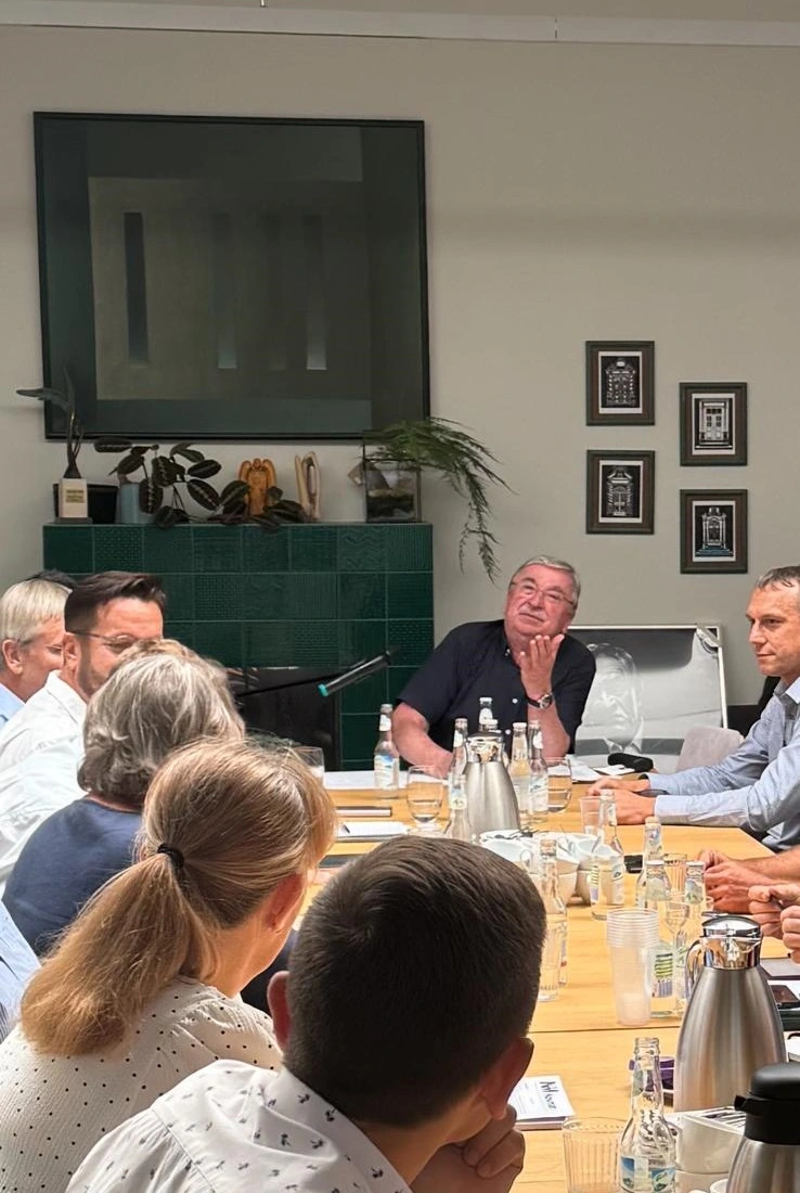 Working Meeting of Entrepreneurs from Przemysłowa in Balice with Mayors of Zabierzów and Liszki Communes